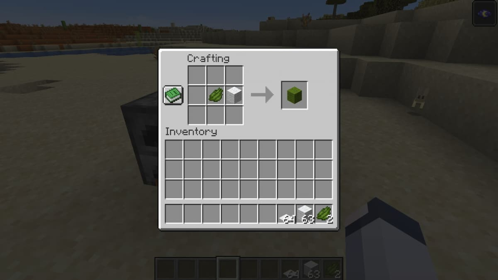 Using green dye to color regular wool green.