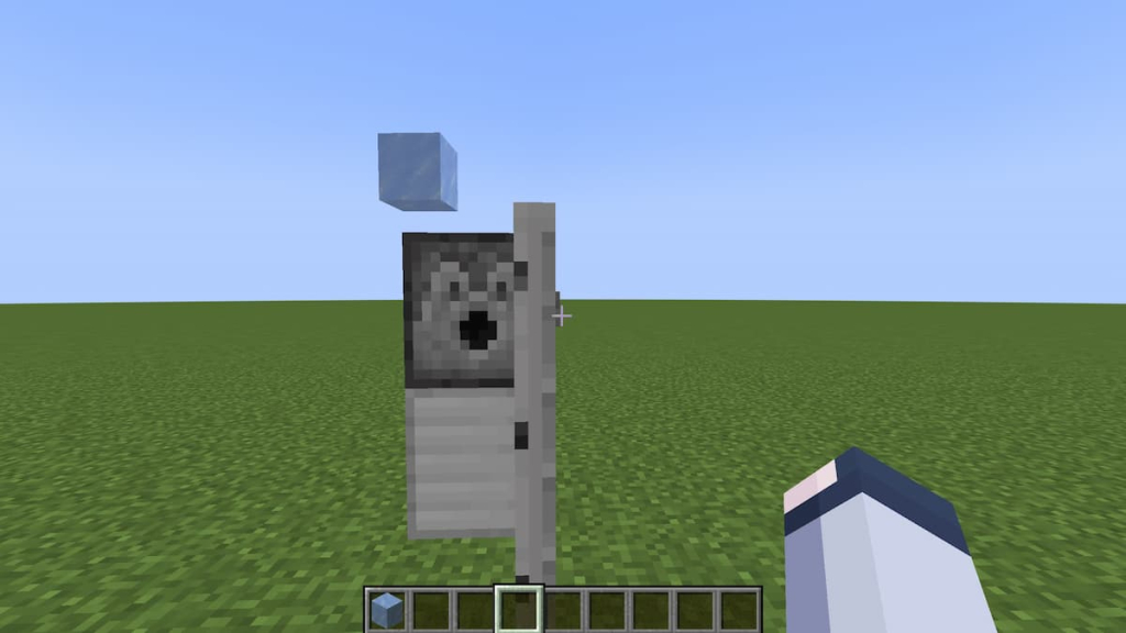 Using the basic working Minecraft fridge.